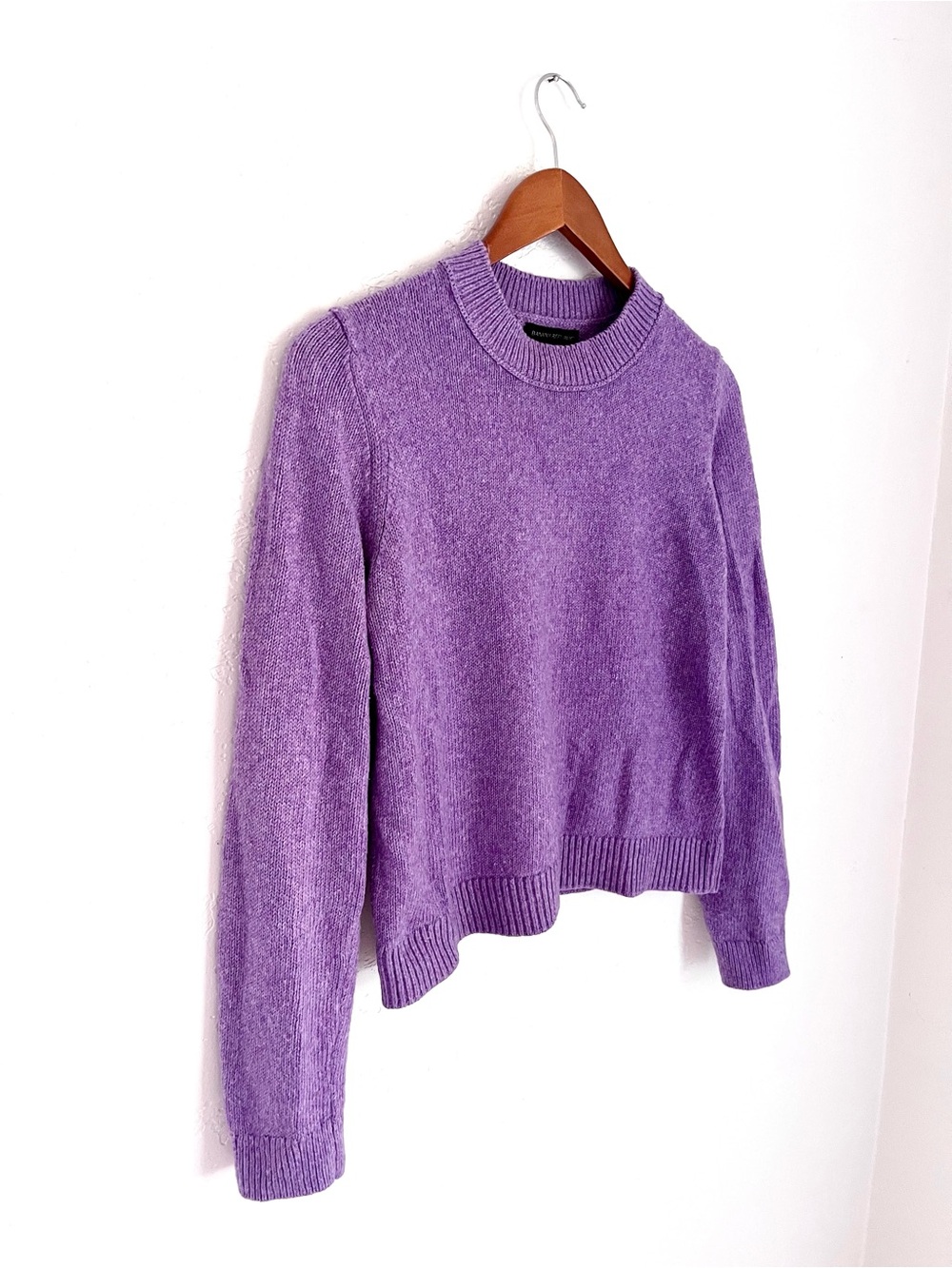 Banana Republic purple sweater